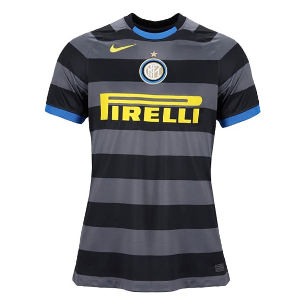 Camiseta Inter Milan Tercera equipo Mujer 2020-2021 Gris